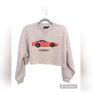 Chevrolet Cropped Crewneck